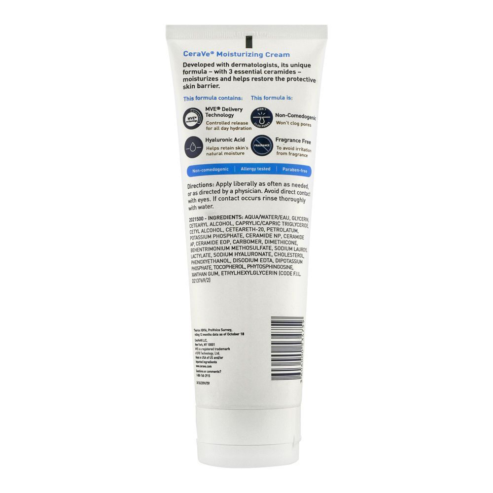Cerave Moisturizing Cream For Normal to Dry Skin 236ml - Classy Touch Pk