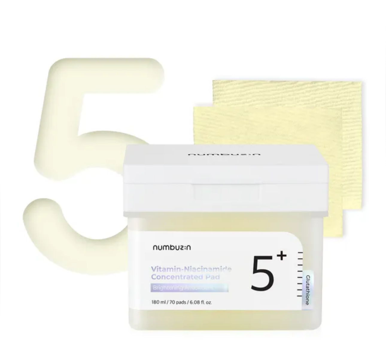 Numbuzin- No.5 Vitamin-Niacinamide Concentrated Pad