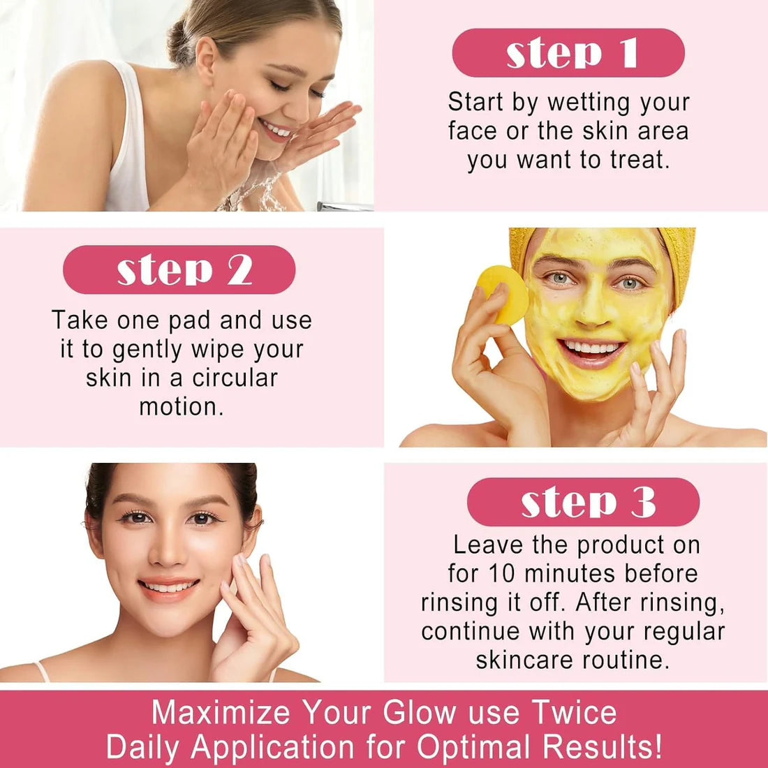 TURMERIC & KOJIC ACID PADS