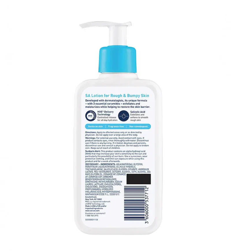 CeraVe SA Lotion for Rough & Bumpy Skin