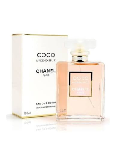 Coco Chanel - Mademoiselle Perfume 100ml Pink Glass Bottle
