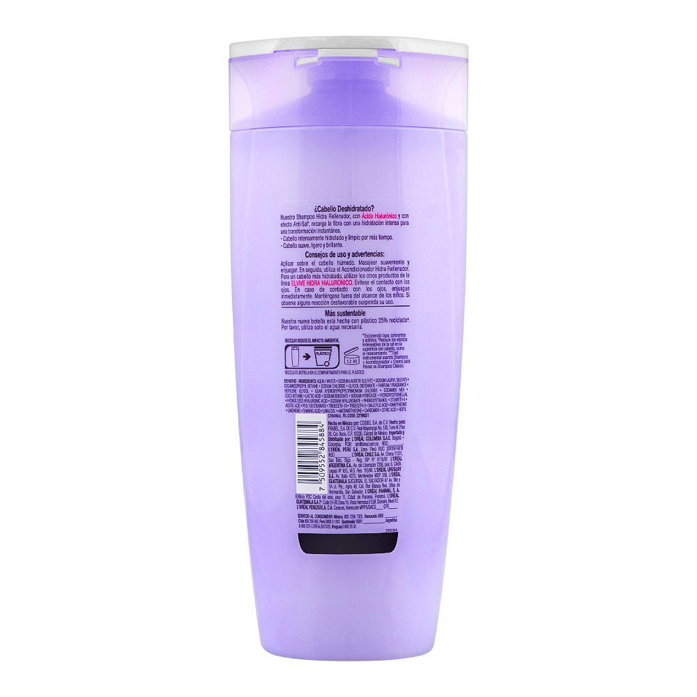Loreal Elvive Hydra hyaluronic Hydra Filler Shampoo 370ml