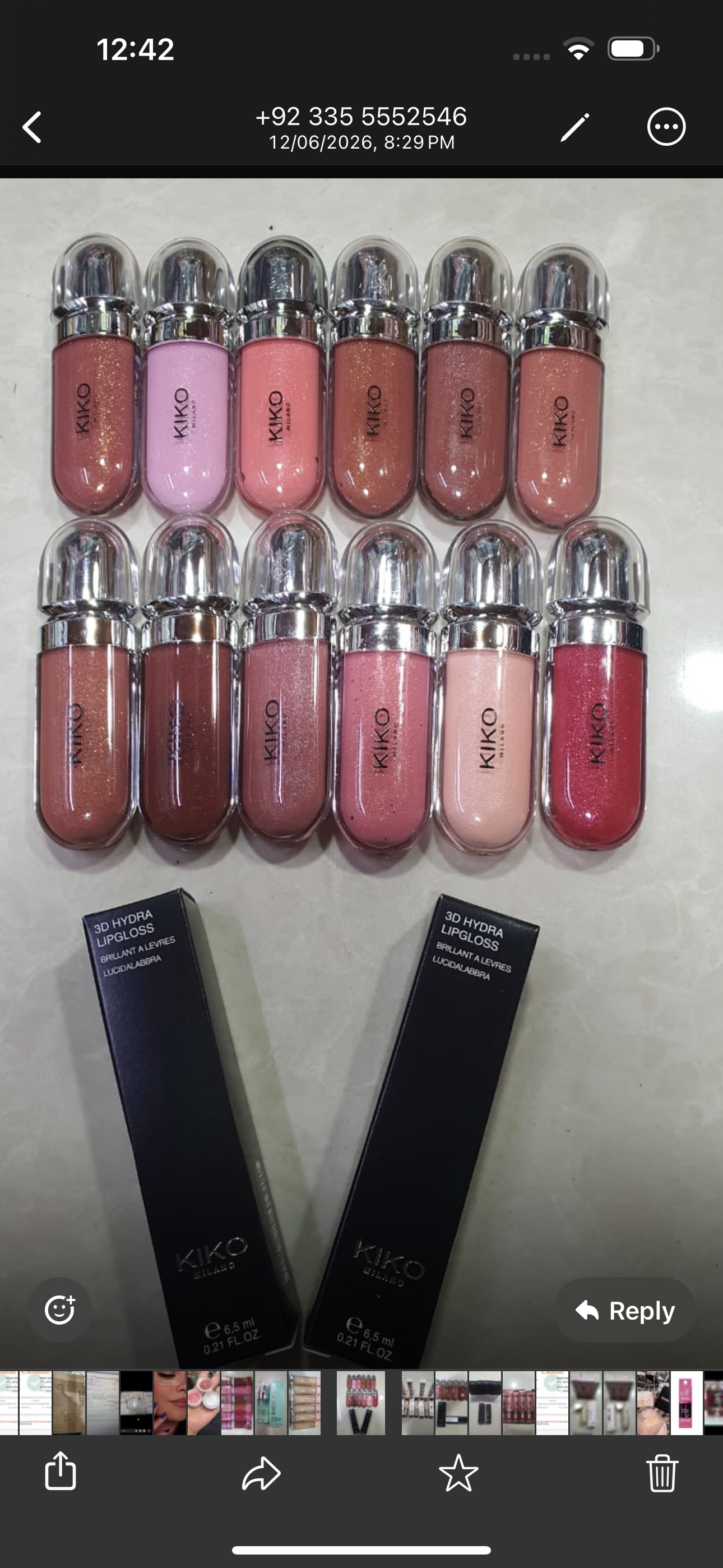 Kiko milano hydra gloss