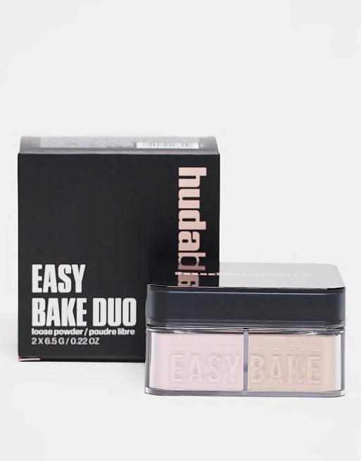 HUDA BEAUTY EASY BAKE DUO LOOSE POWDER "CHERRY PEACH"