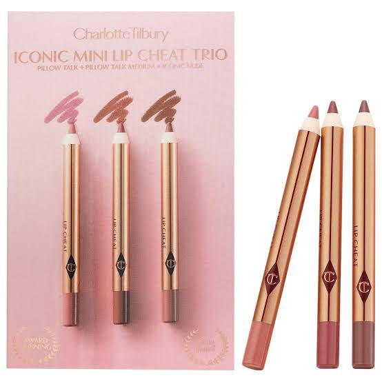 CHARLOTTE TILBURY Iconic Mini Lip Cheat Trio