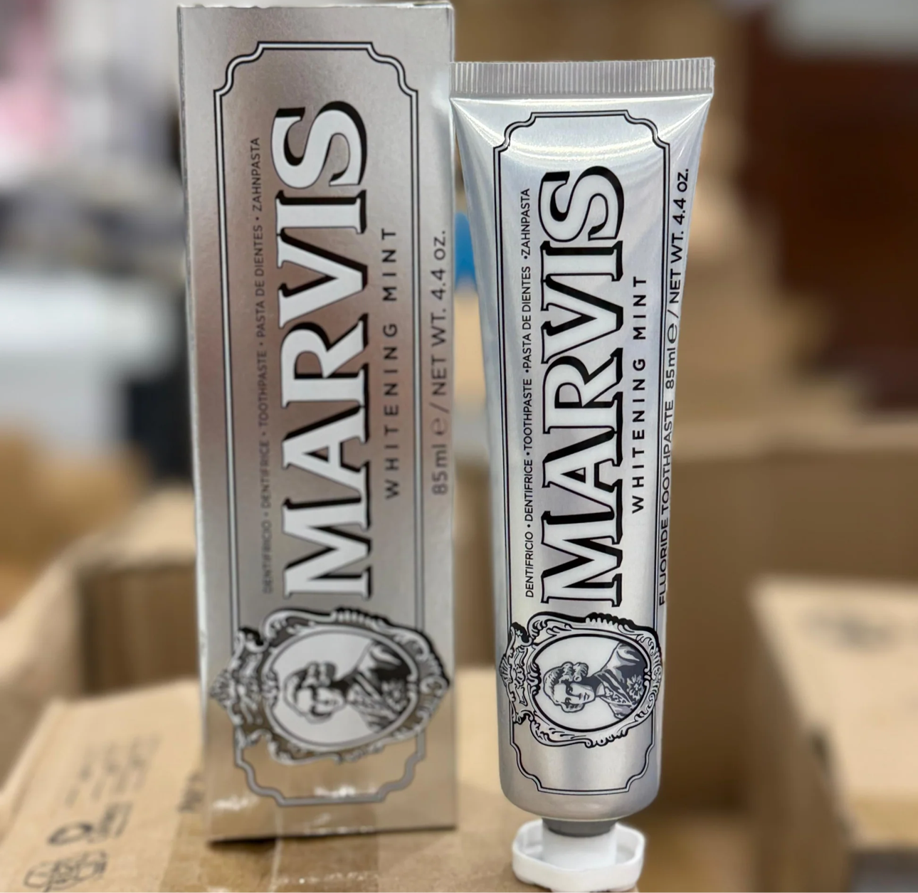 Marvis - Whitening Mint Toothpaste, 85ml