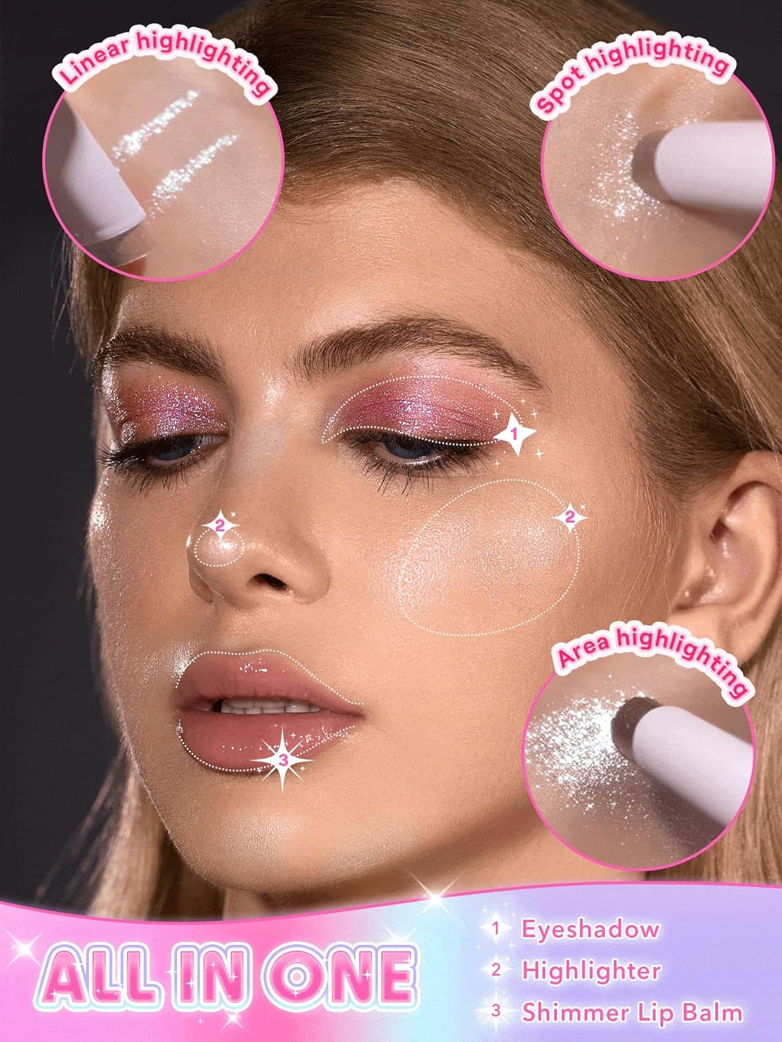 Sheglam Crystal Jelly Glaze Stick - Buy 2 Get 1 Free