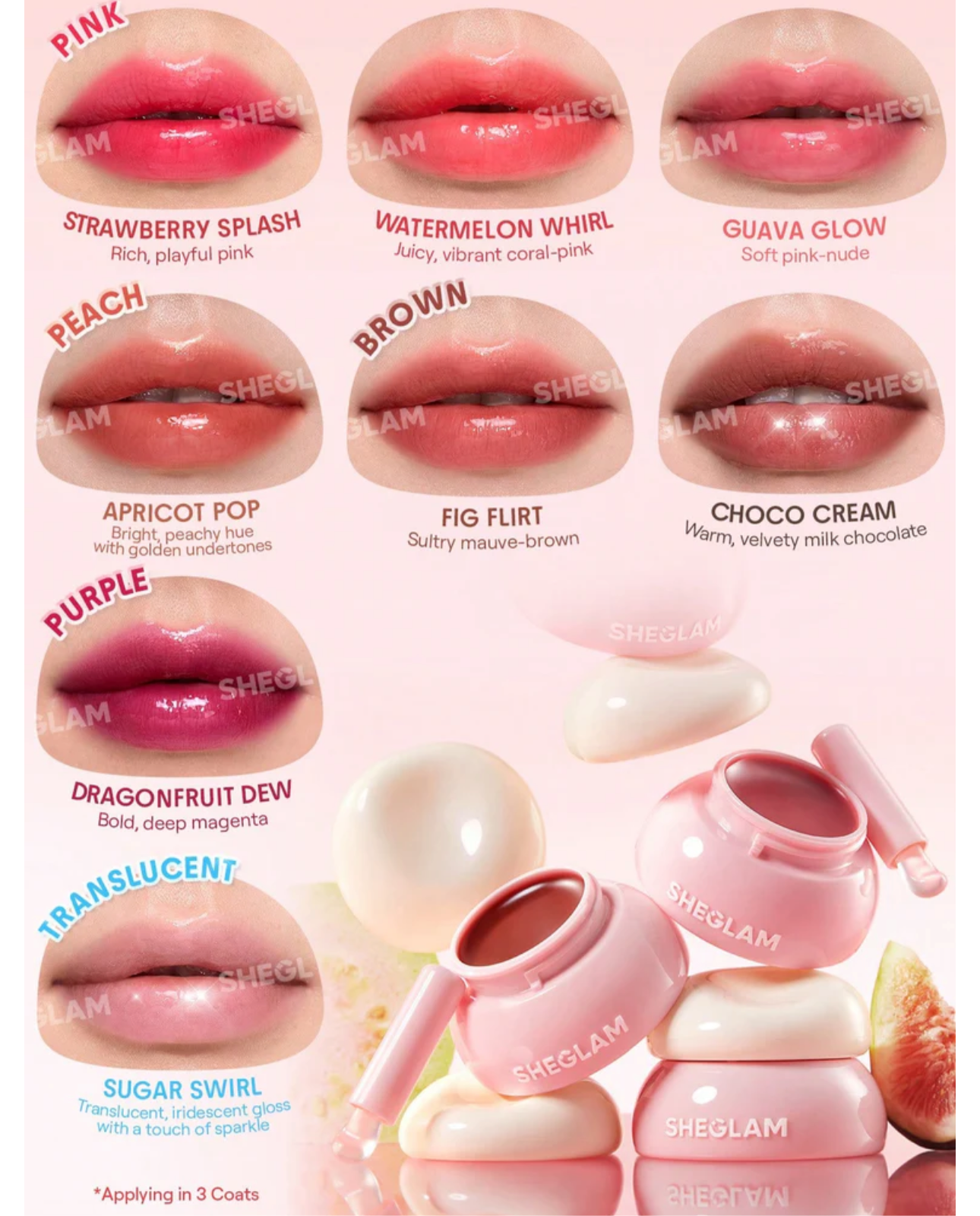 SHEGLAM Hydra Jelly Pocket Lip Jam