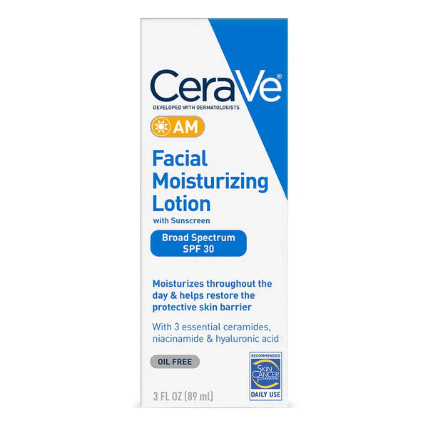 CeraVe AM Facial Moisturizing Lotion SPF30