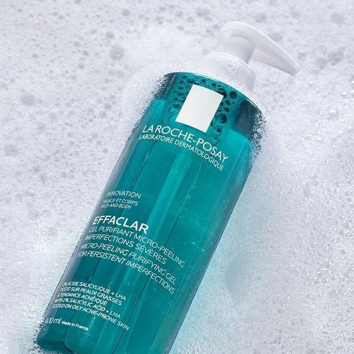La Roche-Posay EFFACLAR Micro Peeling Purifying Gel cleanser