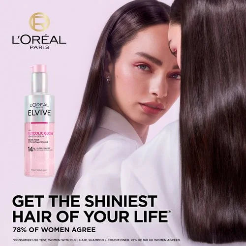 L'Oréal Elvive Glycolic Gloss Leave In Hair Serum 150ml