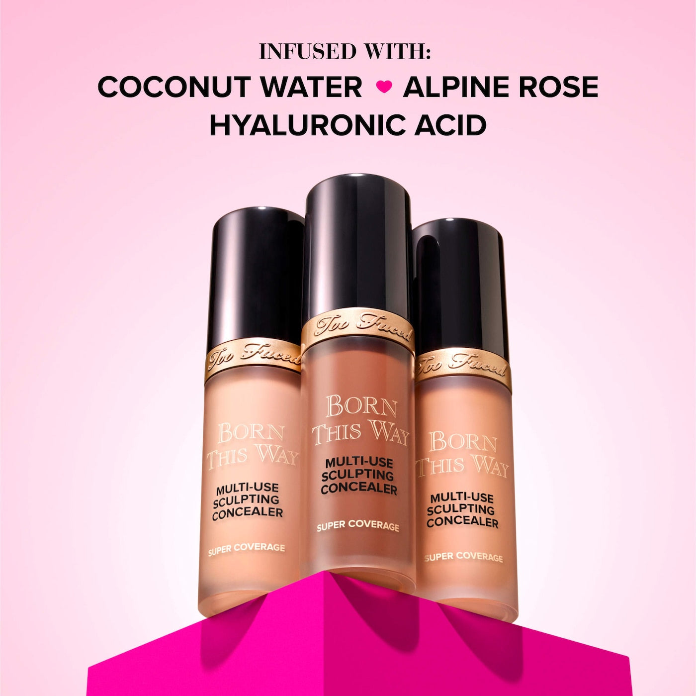 Too Faced  Born This Way Super Coverage Multi-Use Concealer with Hyaluronic Acid